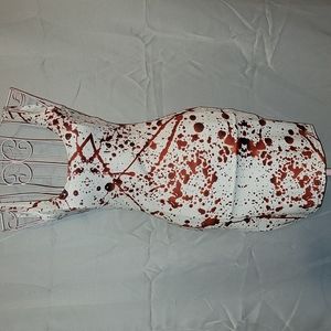 Blackmilk museum blood spatter bodycon dress XS